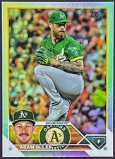 2023 Topps Series 2 Rainbow Foil Adam Oller Oakland Athletics #542