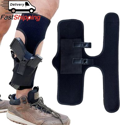 Ultimate Ankle Holster for Concealed Carry Leg Carry Gun Holster with Mag Holder