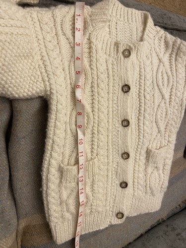 Chunky Aran Cardigan Chest 30’ - Picture 6 of 6