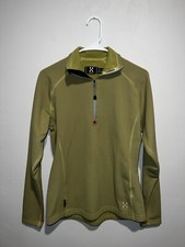 Haglofs Zip Up Soft Shell Jacket. Size 14uk, Color Green