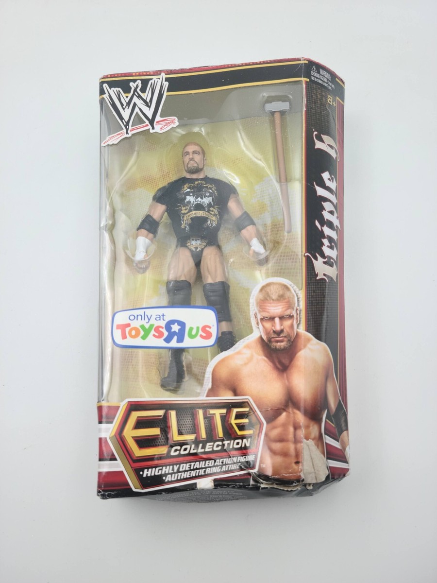 WWE MATTEL Elite Collection Triple H Toys R Us Exlusive w/Hammer