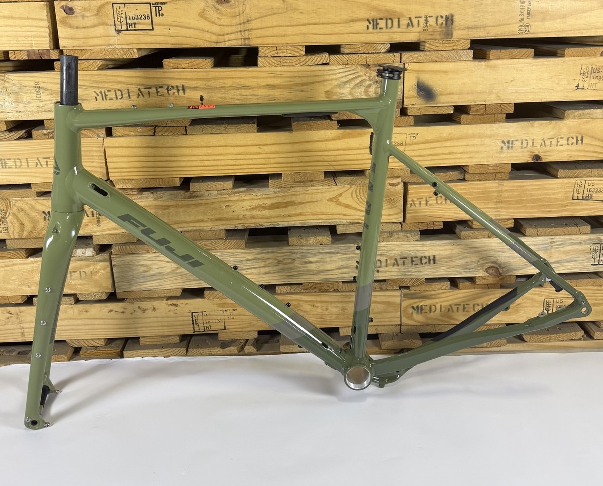 JIHU Elfin ULTRA DC i FOX1.0 メタルフレーム 左巻 Fuji JARI 1.1 - FRAMESET KHAKI GREEN | eBay