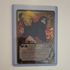 Bandai Itachi Uchiha  Deidara Naruto CCG Shippuden Holo SR 502 English 2007