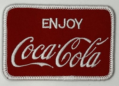 Coca Cola Aufnäher Badge Patch Zero Light Zucker Dose PET