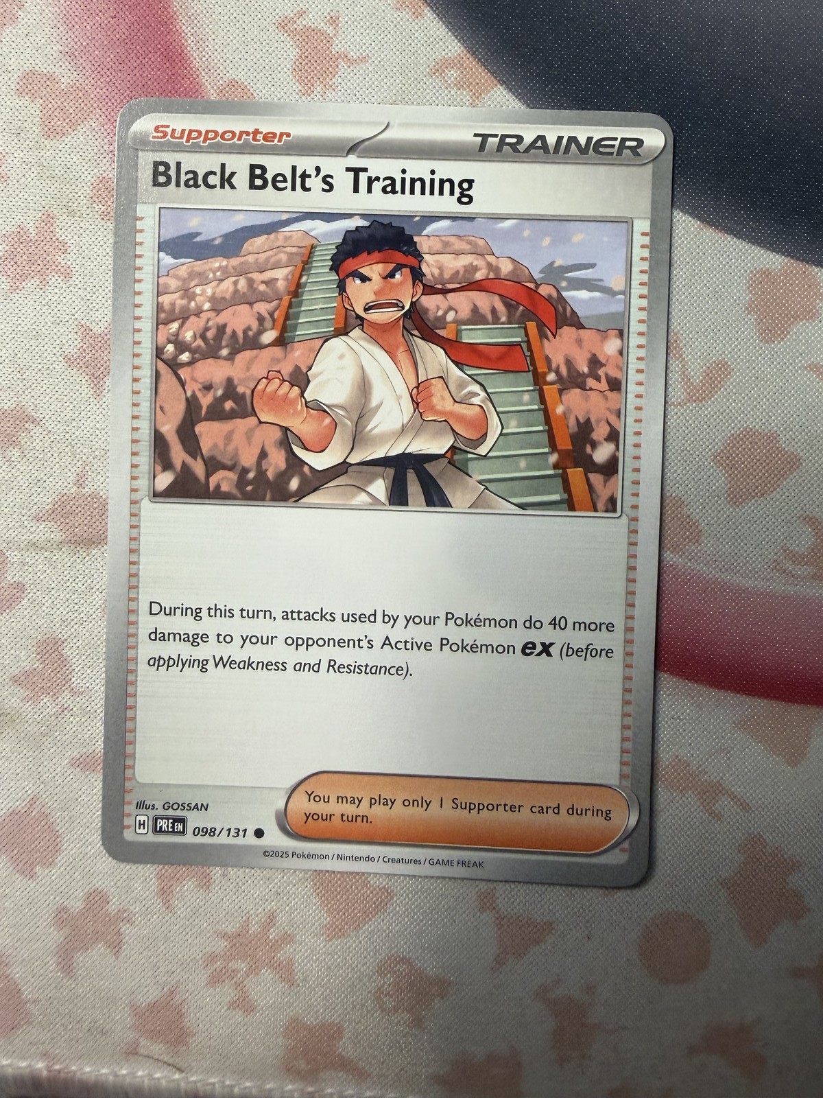 Black Belt's Training - Common SV: Prismatic Evolutions 098/131 NM English