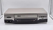 RCA VR556 4 Head VHS VCR Video Cassette Recorder Player Tested Works No Remote