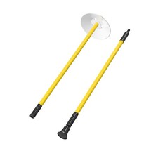 3 ft Yellow Golf Flagstick, 2-Section, 1 Pack