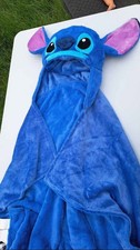 Disney Lilo Stitch Stitch Hooded Wearable Blanket 30X50