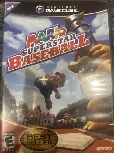 Mario Superstar Baseball (Nintendo GameCube, 2005) Complete CIB