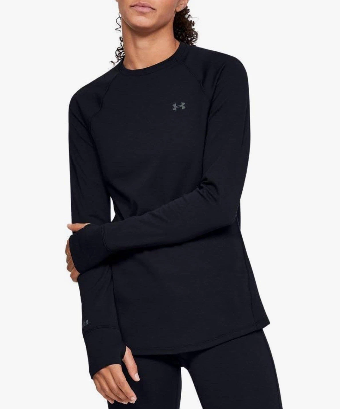 Under Armour Women’s Base 2.0 ColdGear Active Baselayer Crew Long Sleeve Top XL