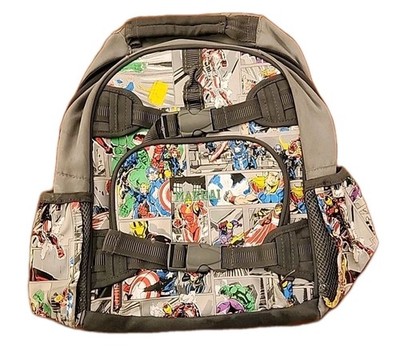 Marvel Pottery barn Large backpack Avengers Comic School travel sport bag  hero
