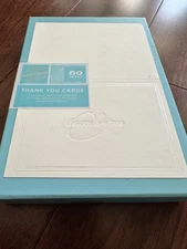 New 50 Thank You Cards Pearl Ivory Gartner Studios with Envelopes Blank
