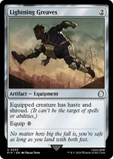 MTG Lightning Greaves [Fallout] Near Mint Magic