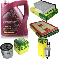 Mann Inspektionspaket 5L Mannol Extreme 5W-40 FüR Vw Sharan 1.4 Tsi Seat