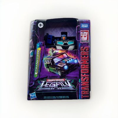 Hasbro Transformers Legacy Deluxe Crankcase Action Figure in box