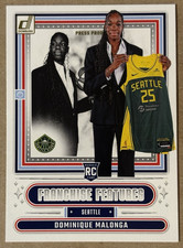 Dominique Malonga Press Proof 2025 Panini Donruss WNBA Franchise Features #19