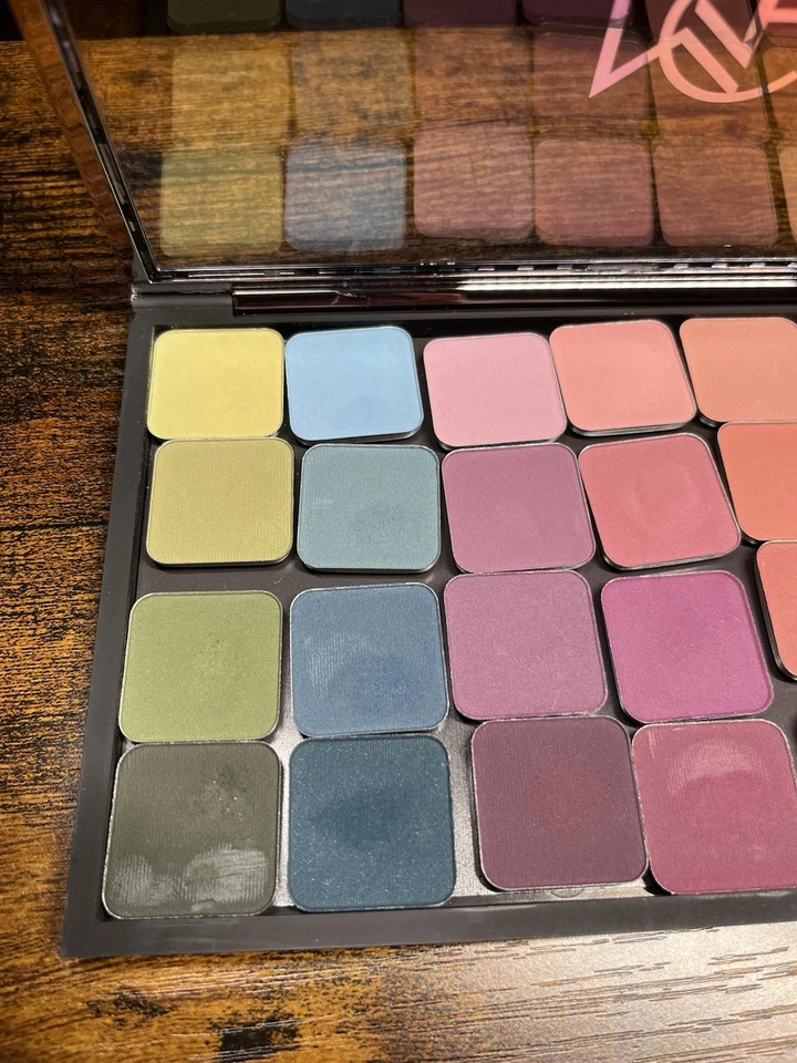 MakeGeek 28 цветной палитра теней для век (коллекционный товар) как есть не используется - Изображение 4 из 4