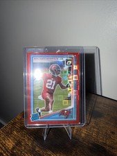 2025  - Rated Rookie Benjamin Morrison #361 Optic Preview Red Pandora Prizm (RC)
