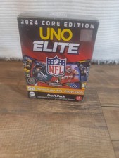 2024 Core Edition Uno Elite NFL Draft Pack Box 56 + Sealed 4 FOIL Cards