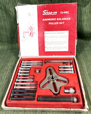 Snap-on Harmonic Balancer Puller Set Cj-98c U.s.a. Incomplete