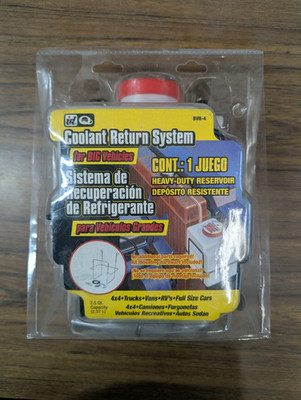 Interdynamics BVR-4 Big Vehicle Coolant Return System Coolant Overflow Reservoir