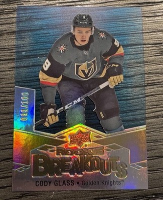 2019-20 Cody Glass Upper Deck Rookie Breakouts /100 Acetate #RB6