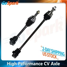 Front Driver & Passenger Side CV Axle for 2012-2017 Fiat 500 L4-1.4L FWD Manual