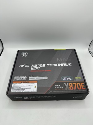 MSI MAG MAG X870E TOMAHAWK WIFI AM5 AMD X870E SATA 6Gb/s M.2 DDR5 Wi-Fi 7 5G LAN