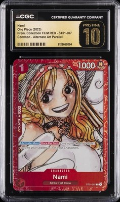 2023 ONE PIECE #ST01-007 NAMI CGC 10 PRISTINE | eBay