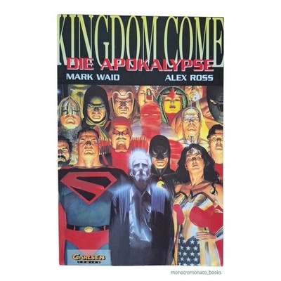 Kingdom Come Graphic Novel DC Alex Ross, Carlsen Comics 1998