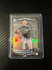 2025 Bowman Chrome Prospects Thomas White #BCP-69 card
