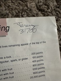 Donkey Kong Junior Atari 7800 CIB Complete