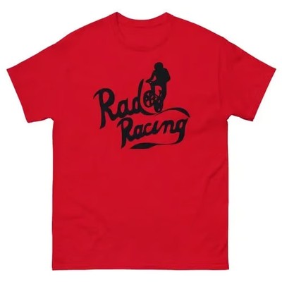 Rad Racing 80s Retro Graphic T Shirt Unisex classic tee