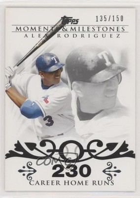 2008 Topps Moments & Milestones 135/150 Alex Rodriguez #1 00q0