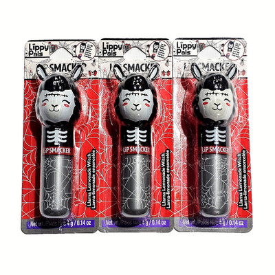 3 Pack Lip Smacker Best Flavor Forever Lippy Pals Llama Witch 0.14oz