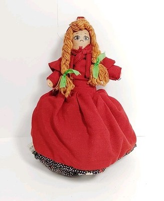 Vtg. Handmade Little Red Riding Hood Storytelling Puppet 3 in 1Cloth hand puppet