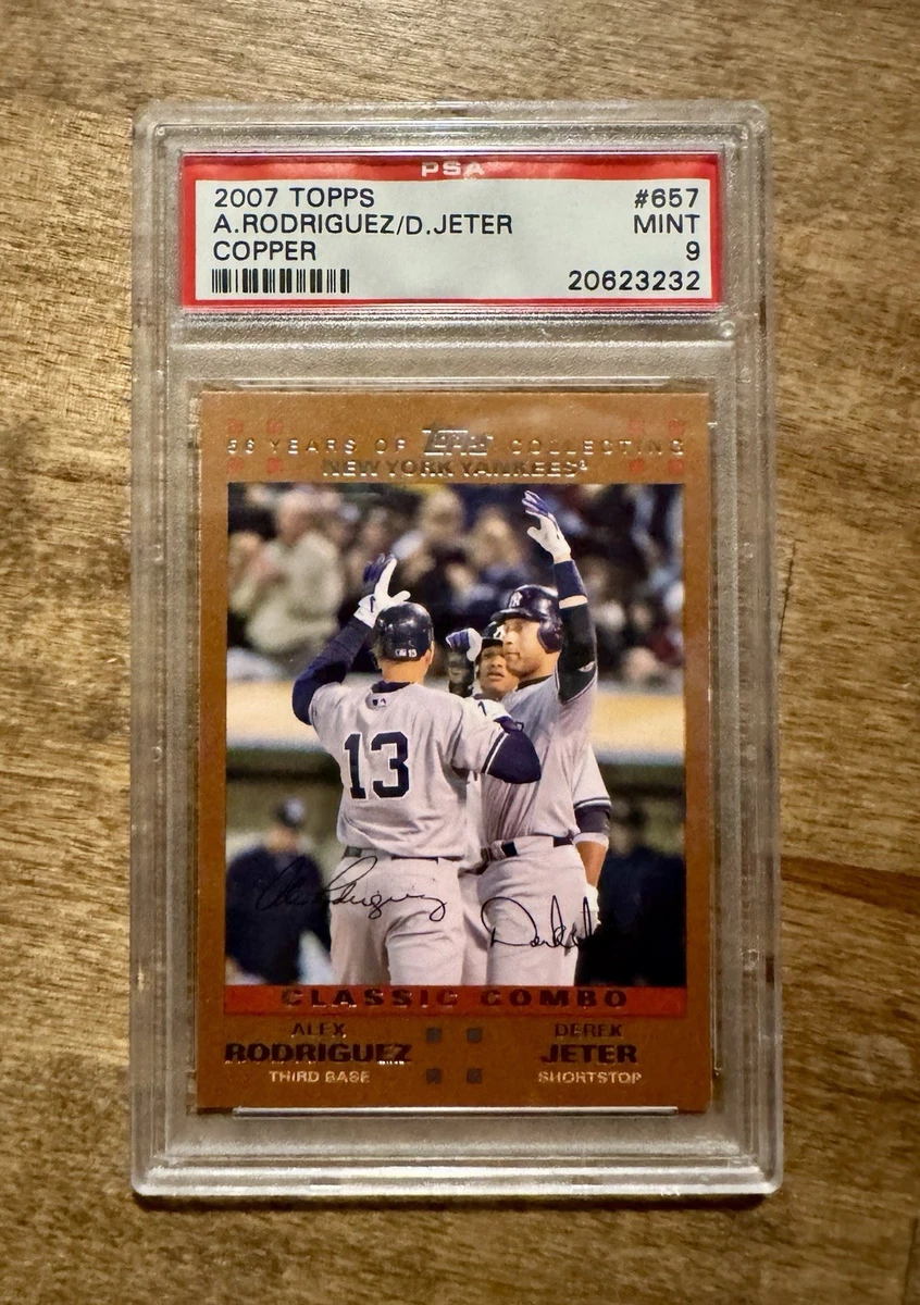 Derek Jeter 9 Graded Baseball Sports Trading Cards & Accessories