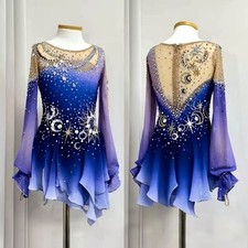 Customized figure skating competition dresses