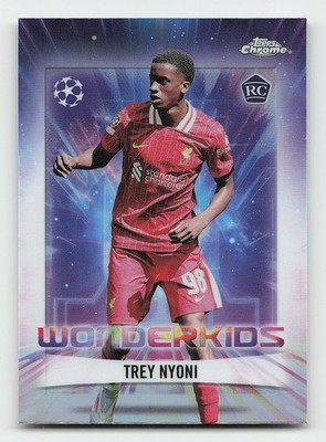 2024-25 Topps Chrome UEFA Club Competitions #WK-18 Trey Nyoni Wonderkids