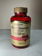 Plant Sterols | 1200mg | 120 Capsules | Complex Supplement | by Piping Rock