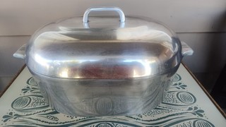 Vintage Magnalite Wagner Ware Sidney 0 4267 P Dutch Oven 13 QT Roaster
