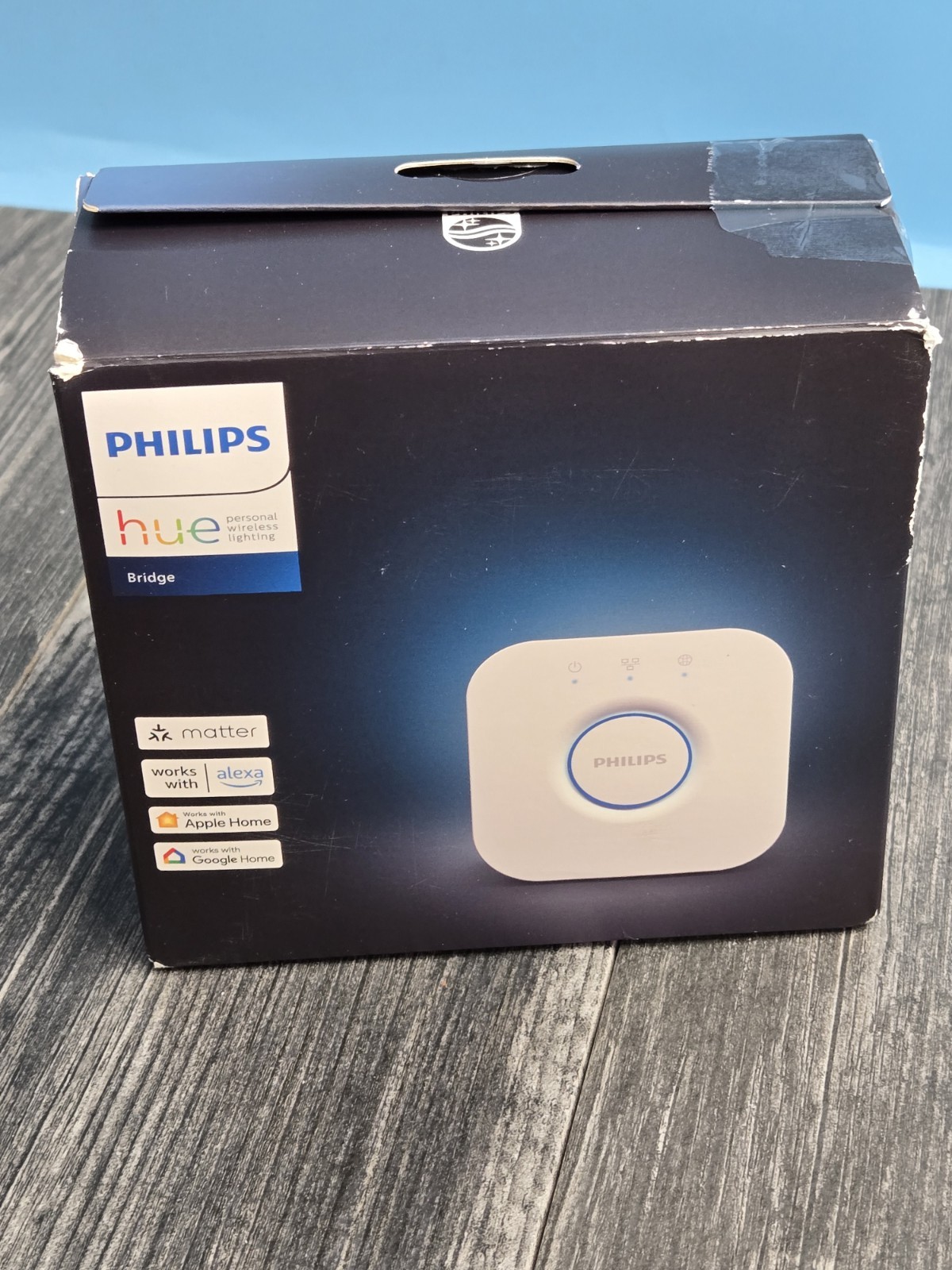 Philips Hue Bridge Lighting Controller Hub  White 8478OB