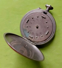 Swiss Vintage Pocket watch Three-lidded.For repairs.