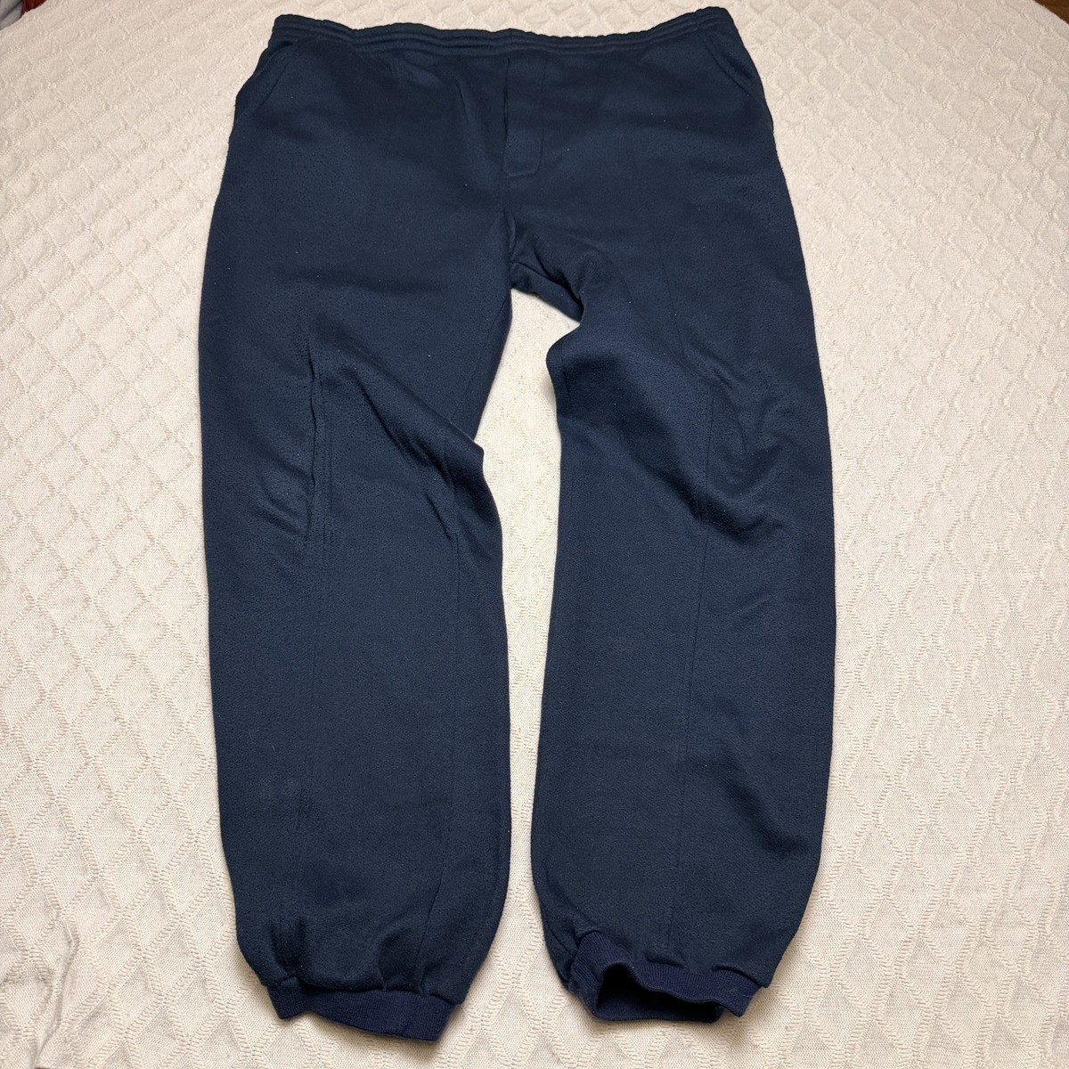 Christian Dior Monsieur Sweatpants Mens X-Large Navy Fleece
