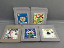 * Nintendo GameBoy GB Game Lot Of 5 Games - Animaniacs, Yoshi, Madden, Bowling