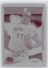 2014 Topps Update All-Star Printing Plate Magenta 1/1 Francisco Rodriguez 0os1