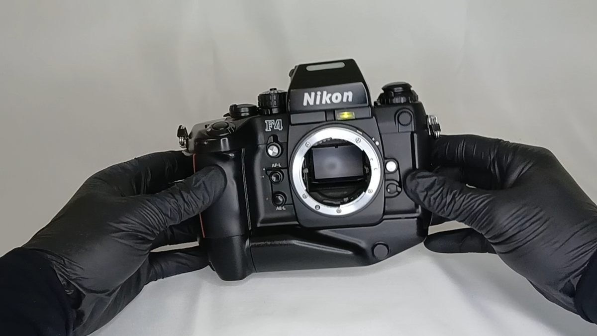 Final SN 258xxxx LCD OK!【Top MINT w/Strap】Nikon F4S SLR Film