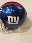 Osi Umenyiora NY Giants Mini Helmet PSA/DNA Signed Auto Autographed