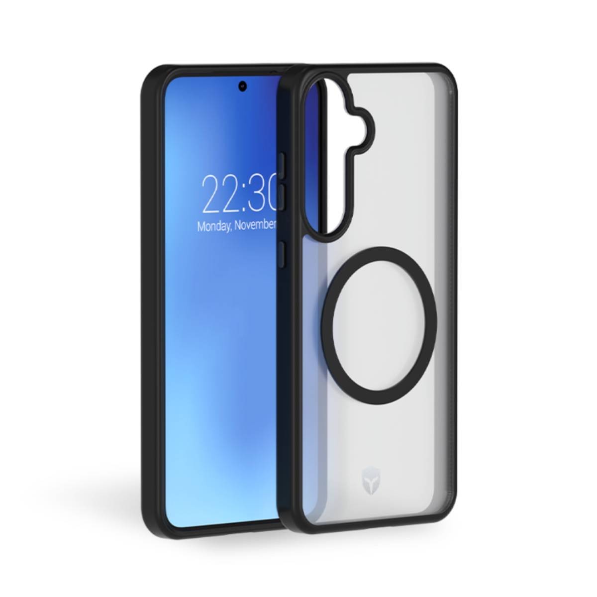 Coque renforcée 3m Force Case pour Samsung S25+抗震 anti-chute et dos rigide cristal