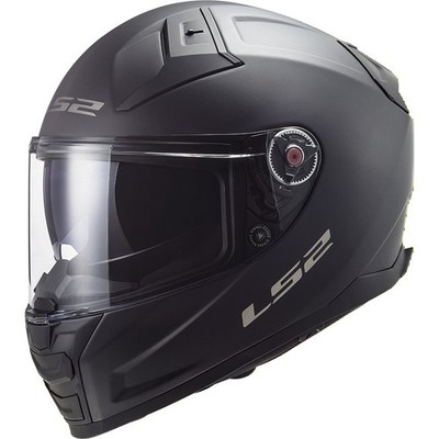 LS2 FF811 Vector II Solid Integralhelm (schwarzmatt) Gr: 4XL (67)
